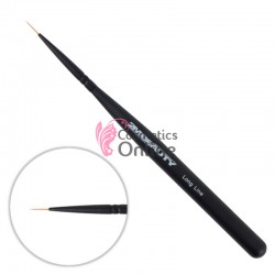 Pensula pentru pictura 2M Black Beauty din par sintetic Nail Art Long Line